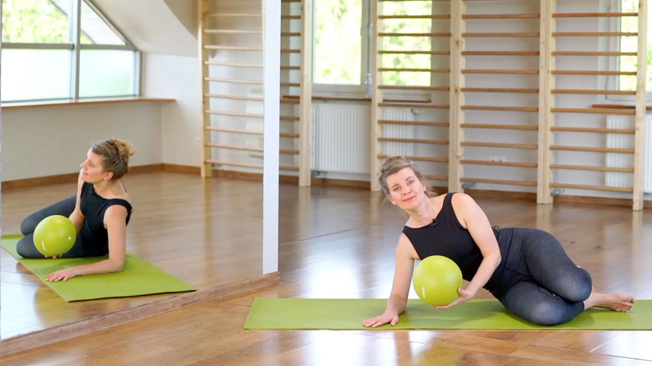 Pilates z piłką